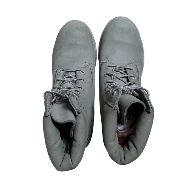 Timberland Waterproof Gray Suede Boots size 9 - Picture 8 of 12